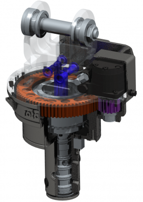 Rotobec's 360 degrees grapple rotators. 