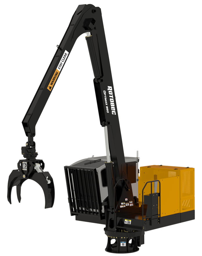 Mid-Weight Loader Optimax TT Superior Durability & Precision - Rotobec