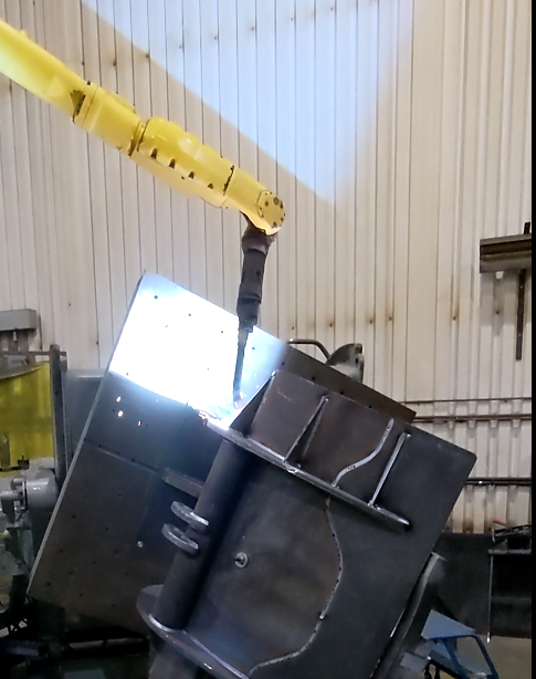 Waste Grapple Robot Welding